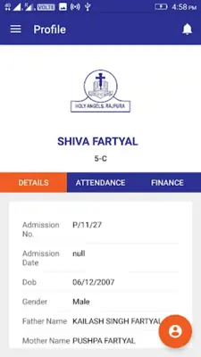 Holy Angels Rajpura android App screenshot 0